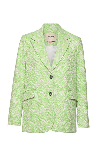 Mos Mosh Ivory Leela Blazer Green