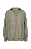 MOS MOSH Khaki Linen Shirt – Classic Style & Comfort