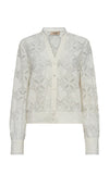 Mos Mosh Lace Shirt  in Ecru