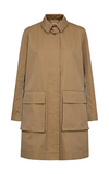 Mos Mosh Loose Trench in Sesame – Stylish Outerwear