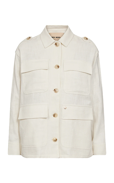 Mos Mosh Ramie White Jacket