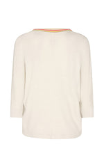 Mos Mosh Shay 3/4 Sleeve Tee in Birch