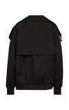 Mos Mosh Short Bomber Trench Black – Stylish & Versatile Jacket