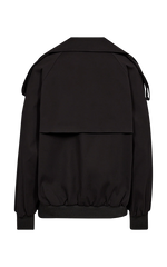Mos Mosh Short Bomber Trench Black – Stylish & Versatile Jacket