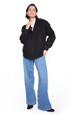 Mos Mosh Short Bomber Trench Black – Stylish & Versatile Jacket