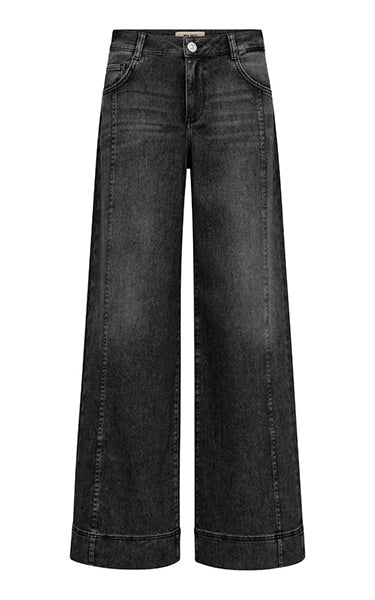 Mos Mosh Vintage Black Wide Jeans 
