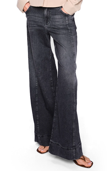 Mos Mosh Vintage Black Wide Jeans