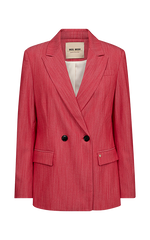 Mos Mosh Wand Blazer Soft Red – Elegant & Relaxed Fit