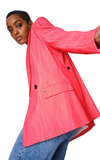 Mos Mosh Wand Blazer Soft Red – Elegant & Relaxed Fit
