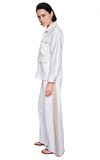 Mos Mosh White Ramie Pants