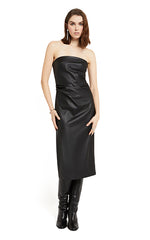Ottod'Ame Black Strapless Bustier Dress