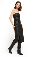 Ottod'Ame Black Strapless Bustier Dress