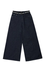 Ottod'Ame Wide Jeans in Dark Denim