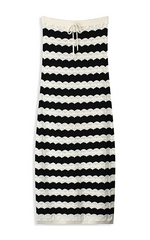 POM Amsterdam Black & White Skirt