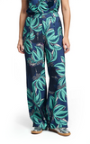 POM Amsterdam Green Floral Pants