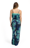 POM Amsterdam Green Floral Pants