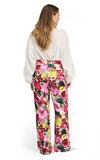 POM Bouquet Satin Pants