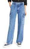 Reiko Cargo Denim Jeans