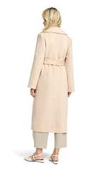 Rich & Royal Cafe Latte Double Faced Coat
