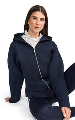 Rich & Royal Navy Scuba Zip Jacket