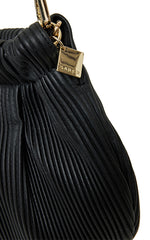 Saben Alya Bag Black Pleat