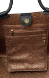 Saben Callie Tote Black & Bronze