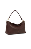 Saben Claudia Shoulder Bag in Espresso Croc