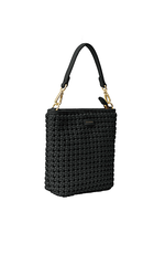 Saben Coco Mini Bag Black Fine Braid