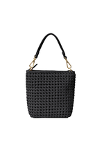 Saben Coco Mini Bag Black Fine Braid