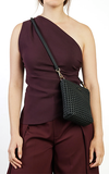 Saben Coco Mini Bag Black Fine Braid