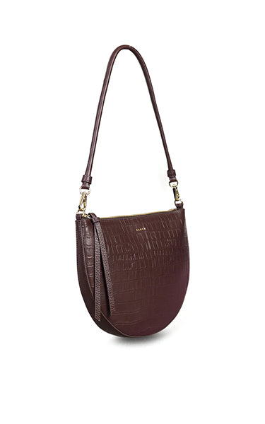 Saben Gani Shoulder Bag in Espresso Luxe