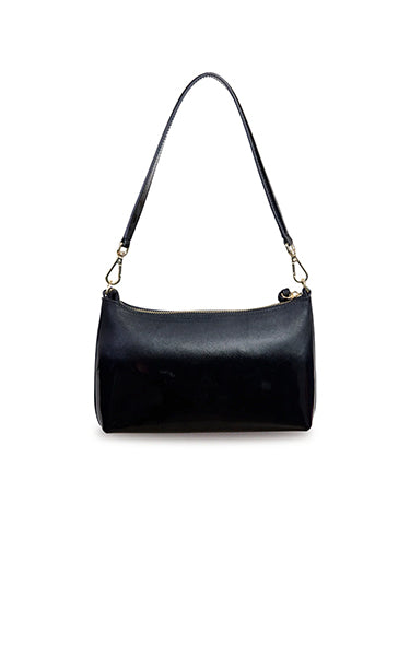 Saben Haven Shoulder Bag in Black Dipped