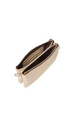 Saben Lily Mini Bag Biscotti with Gold Chain