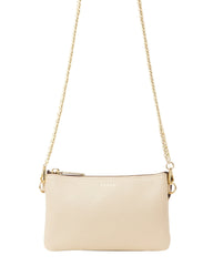 Saben Lily Mini Bag Biscotti with Gold Chain