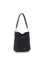 Saben Rosie Shoulder Bag in Black Luxe