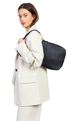 Saben Rosie Shoulder Bag in Black Luxe