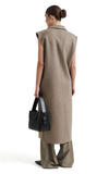 Second Female Camel Long Vest
