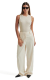 Second Female Coconut Textured Wide Pants 
