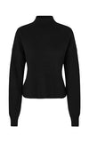 Second Female Cash Mix Black Knit