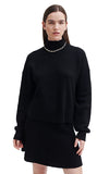 Second Female Cash Mix Black Knit