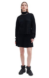 Second Female Cash Mix Black Knit
