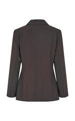 Second Female Chocolate Plum Blazer