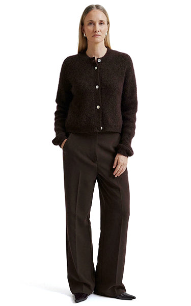 Second Female Chocolate Plum Classic Pants