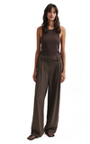Second Female Chocolate Relaxed Pants