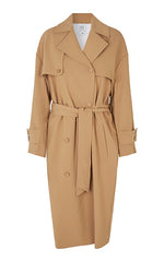 Second Female Classic Trenchcoat in Tobacco