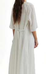 Second Female Cotton White Dress