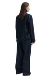 Second Female Denim Tie Shirt