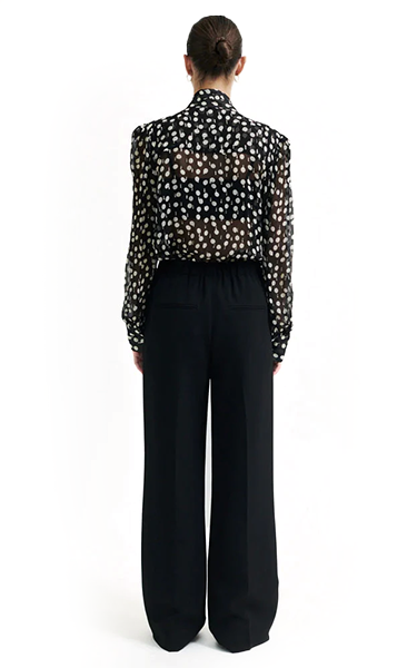 Second Female Fique Black Pants