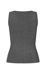 Second Female Gunmetal Lurex Knit