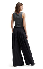 Second Female Gunmetal Lurex Knit